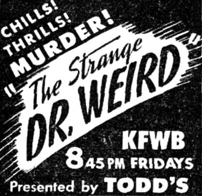 The Strange Dr Weird