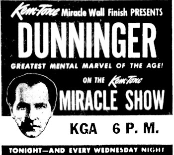 Dunninger The Mentalist
